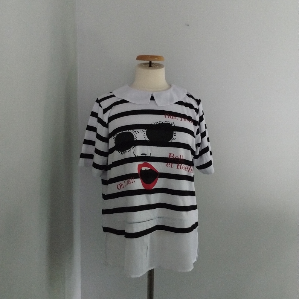 Grenier short sleeves blouse Size XL